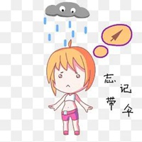 天天下雨的图片带字 讨厌每天都下雨的图片