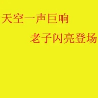 天空一声巨响老子闪亮登场图片