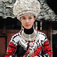 贵州苗族美女图片头像