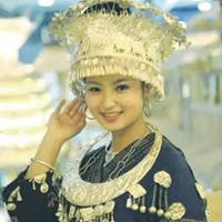 贵州苗族美女图片头像