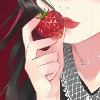动漫草莓少女图片 草莓女孩动漫图片唯美