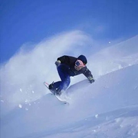 滑雪头像 男生单板滑雪头像