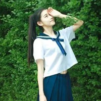 女生校服头像青春校园十五岁 15岁校服少女头像