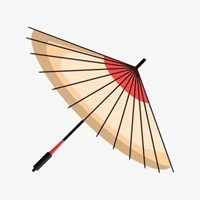 油纸伞手绘图片 简单的古风油纸伞手绘图片