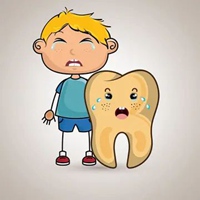 牙齿痛图片可爱 朋友圈牙齿痛难受可爱图片带字