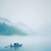 山河头像 水墨画山河头像