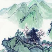 山河头像 水墨画山河头像