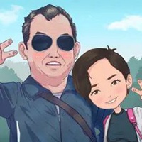 父母的头像 适合父母的漫画头像