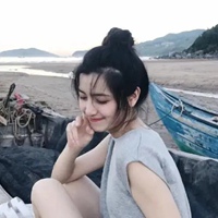 网图女生头像甜美侧脸丸子头