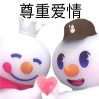 雪人头像 蜜雪冰城可爱雪人头像