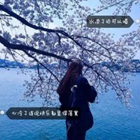 qq头像女生带字清新-小清新带字背影女学生qq头像