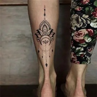 个性纹身女霸气图片-脚踝手臂个性纹身女生图片