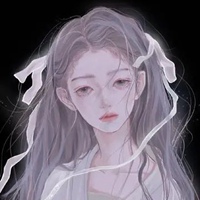 女生头像插画 韩国唯美手绘插画女生头像