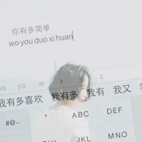 qq键盘头像女生带字