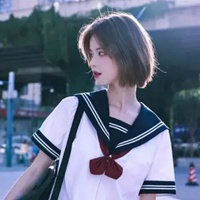 头像女生学生范穿校服 学生女头像穿校服的那种