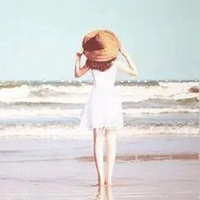 海边qq头像女生 一个女的在海边的唯美漂亮头像