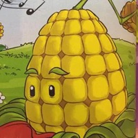 玉米头像 植物大战僵尸玉米头像