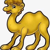 骆驼头像 唯美卡通骆驼头像