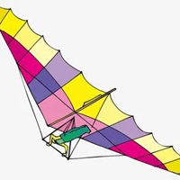 滑翔伞头像图片大全 卡通唯美滑翔伞头像