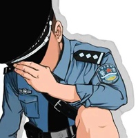 警察q版图片 卡通帅气的警察Q版图片