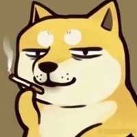 doge卡通头像 卡通动漫狗狗dog头像