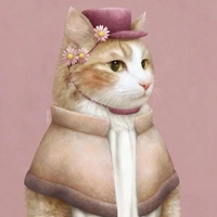 超萌穿衣服的猫咪拟人可爱头像