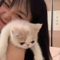 头像女抱猫咪 网红女生抱猫咪可爱头像