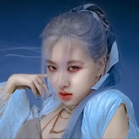 韩国银色头发女生头像 韩系银发发型女生头像