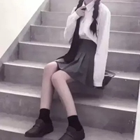 女学生头像校服风度 好看的女生学生校服风头像