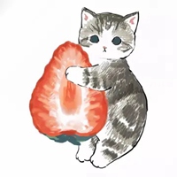 珍藏版卡通手绘猫咪唯美头像一组