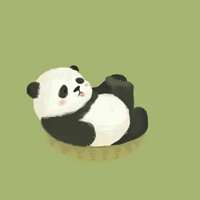 漫画熊猫可爱萌图片