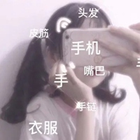 qq有字头像女生 小清新女生qq头像带字