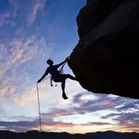 攀登头像 勇于攀登的励志头像