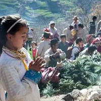 少数民族纳西族美女高清头像