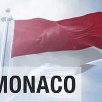 摩纳哥国旗高清图片