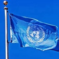 联合国旗帜会徽高清图片