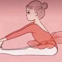 萌娃瑜伽头像 小女孩练瑜伽头像