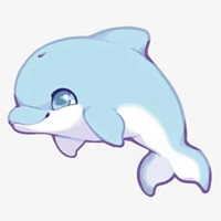 蓝色海豚头像