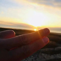 手指间的一抹阳光图片