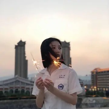 伤心的美女头像