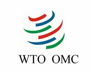 世界贸易组织WTO旗帜会徽高清图片
