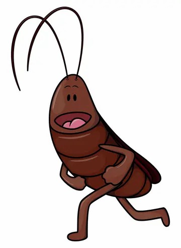 蟑螂头像 卡通可爱蟑螂头像