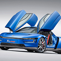 蓝色大众XL运动版概念车