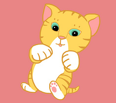 可爱小老虎微信动物卡通头像