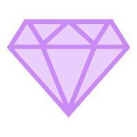 微信紫色钻石个性头像