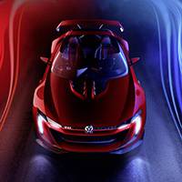 红色大众GTI-Roadster微信汽车头像