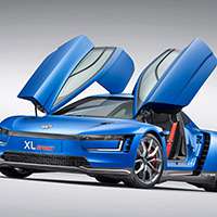 蓝色大众XL运动版概念车微信汽车头像