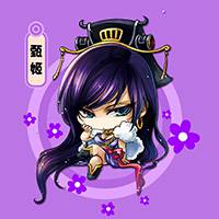 三国杀-甄姬 微信卡通头像微信游戏头像