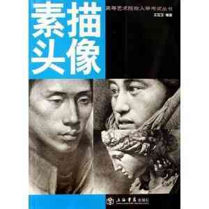 另类抽象女子素描头像