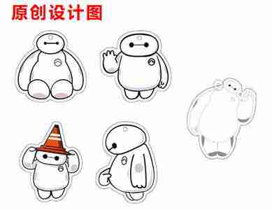 baymax卡通头像微信卡通可爱头像